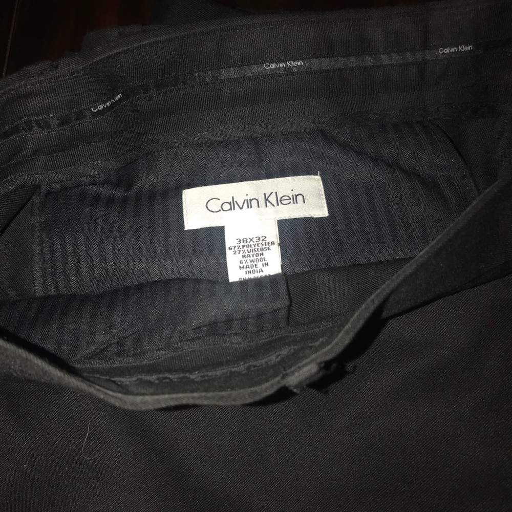 Black Calvin Klein Slacks
